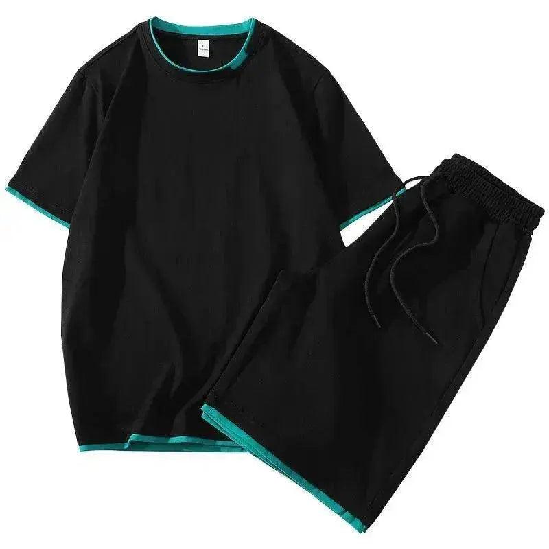 T-shirt d'été élégant à manches courtes pour hommes - EX-STOCK Canada