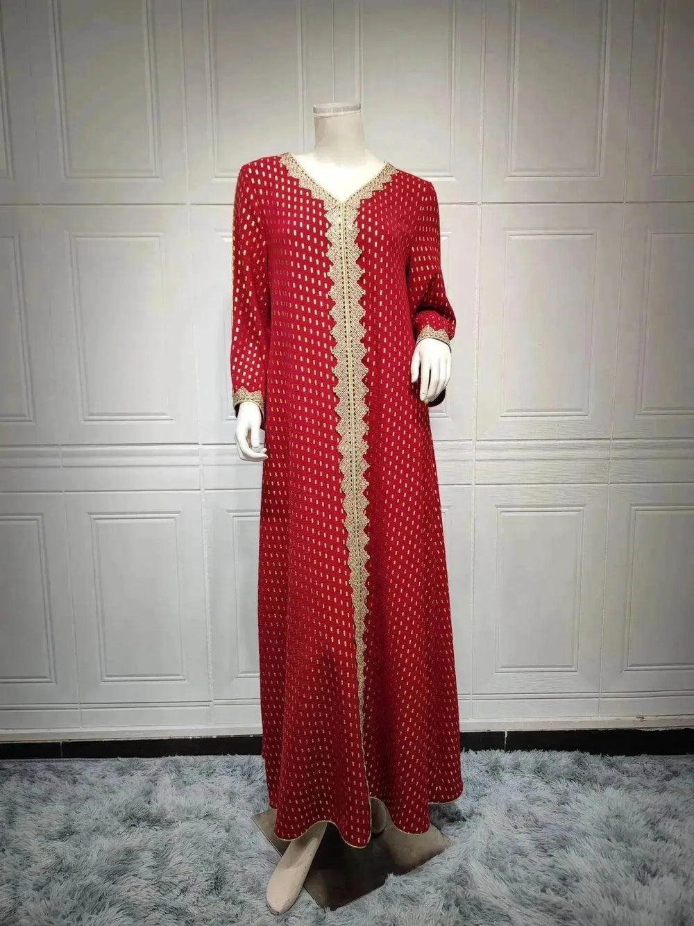 Summer Bronzing Arab Dubai Gown - EX-STOCK Canada