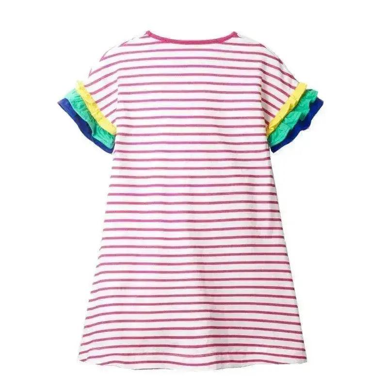 Robe pour filles à imprimé personnalisé mode été - EX-STOCK Canada