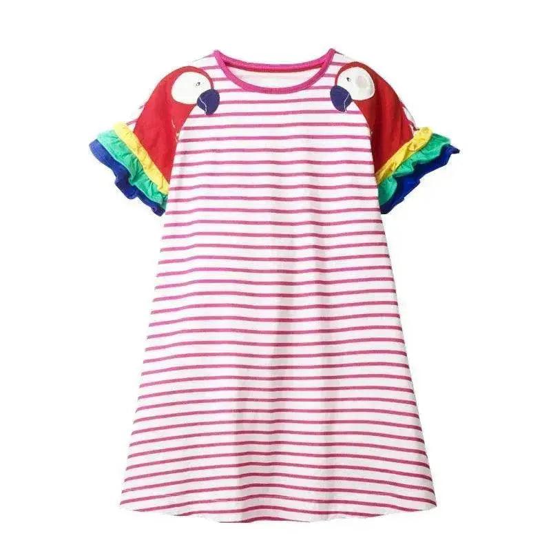 Robe pour filles à imprimé personnalisé mode été - EX-STOCK Canada