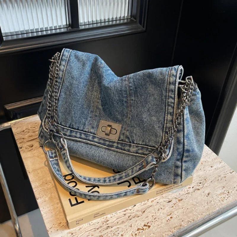 Summer New Fashion Chain Bag Large Capacity Shoulder Messenger Bag EX-STOCK Canada