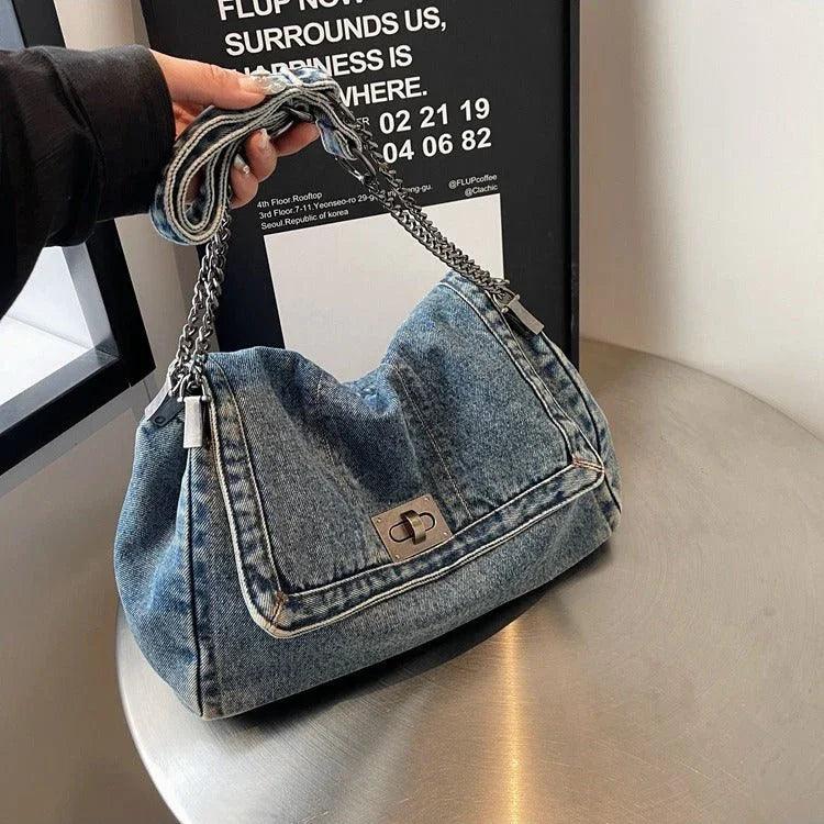 Summer New Fashion Chain Bag Large Capacity Shoulder Messenger Bag EX-STOCK Canada