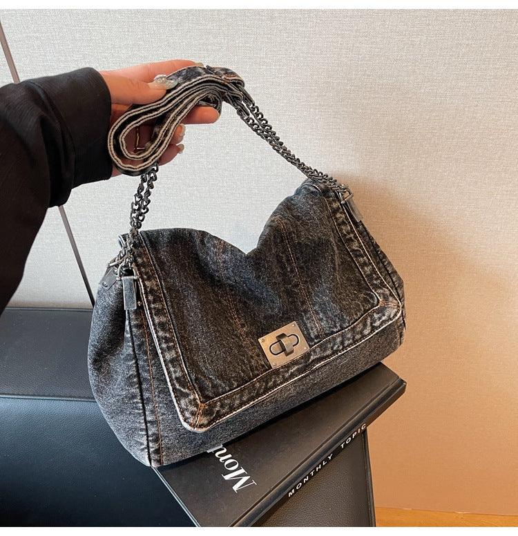 Borsa a catena nuova estate, grande capacità, borsa tracolla da spallaEX-STOCK Canada