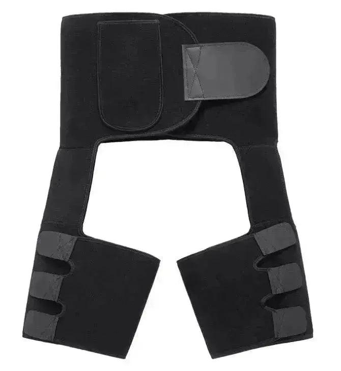 Ceinture amincissante pour cuisses à taille haute en sueur, relevateur de fesses, gaine 3 en 1 ajustable - EX-STOCK Canada