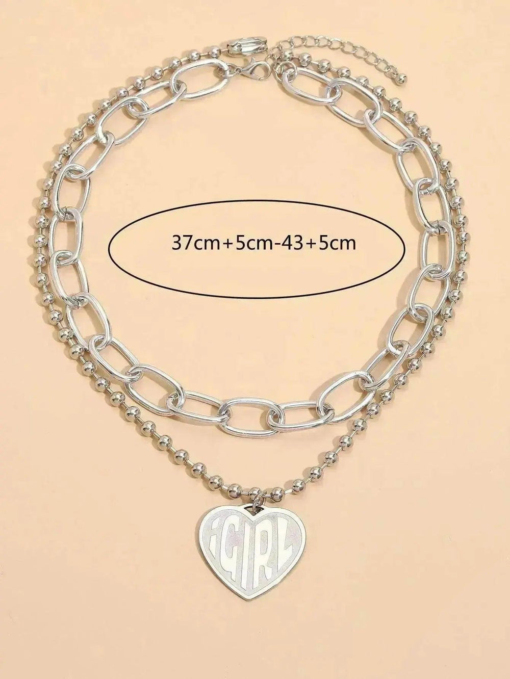 Sweet Commuter Student Necklace Pure Color Women's Jewelry - EX-STOCK Canada