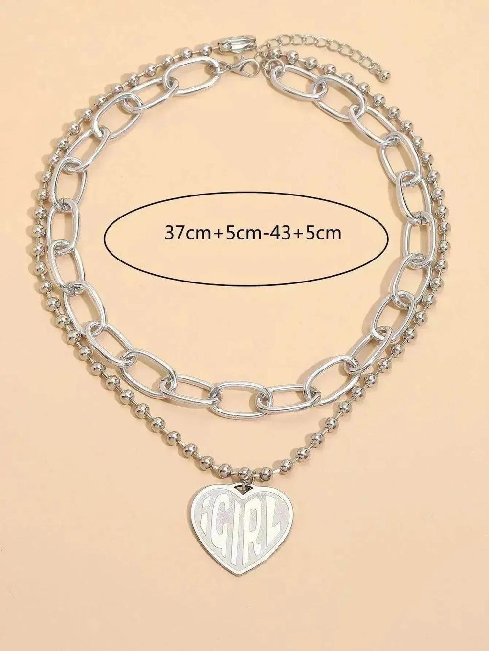 Sweet Commuter Student Necklace Pure Color Women's Jewelry - EX-STOCK Canada