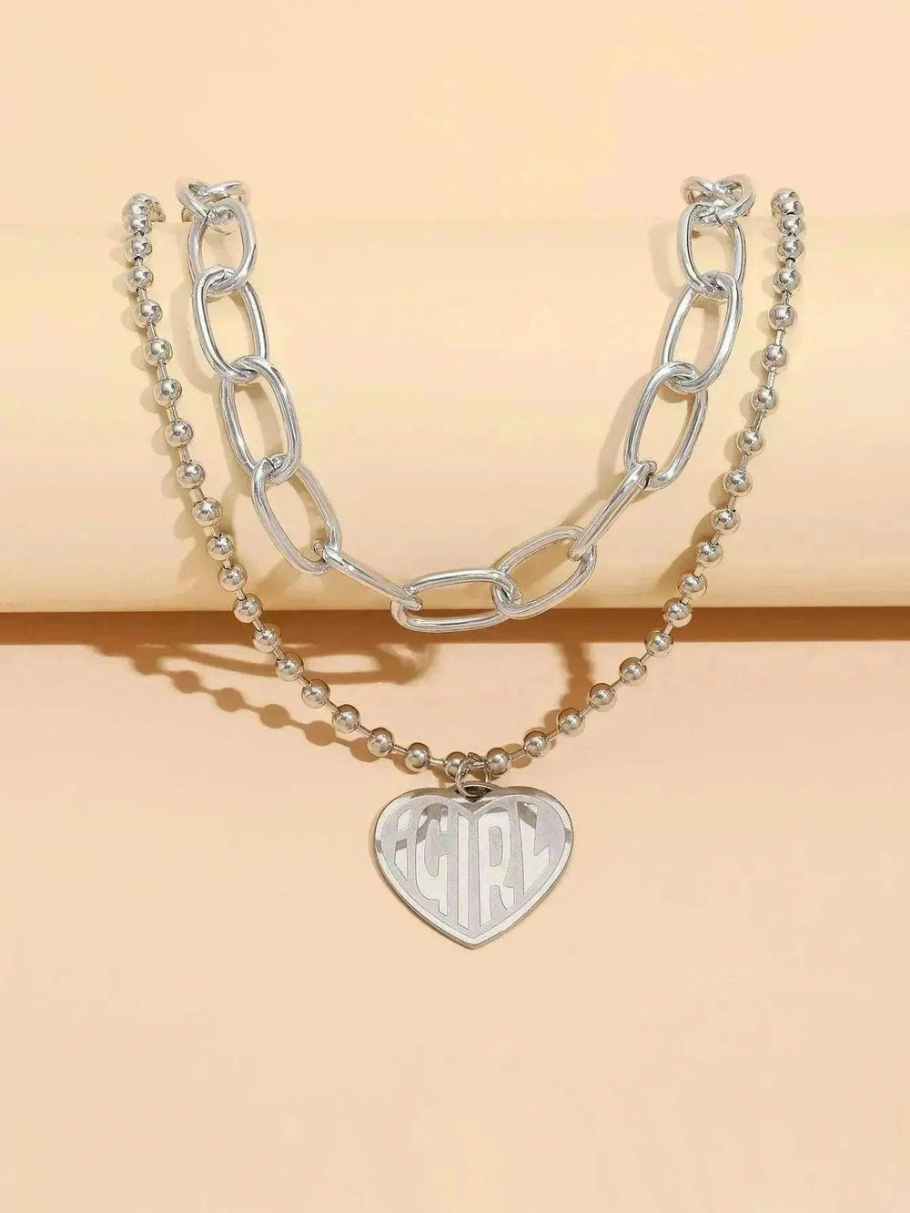 Sweet Commuter Student Necklace Pure Color Women's Jewelry - EX-STOCK Canada