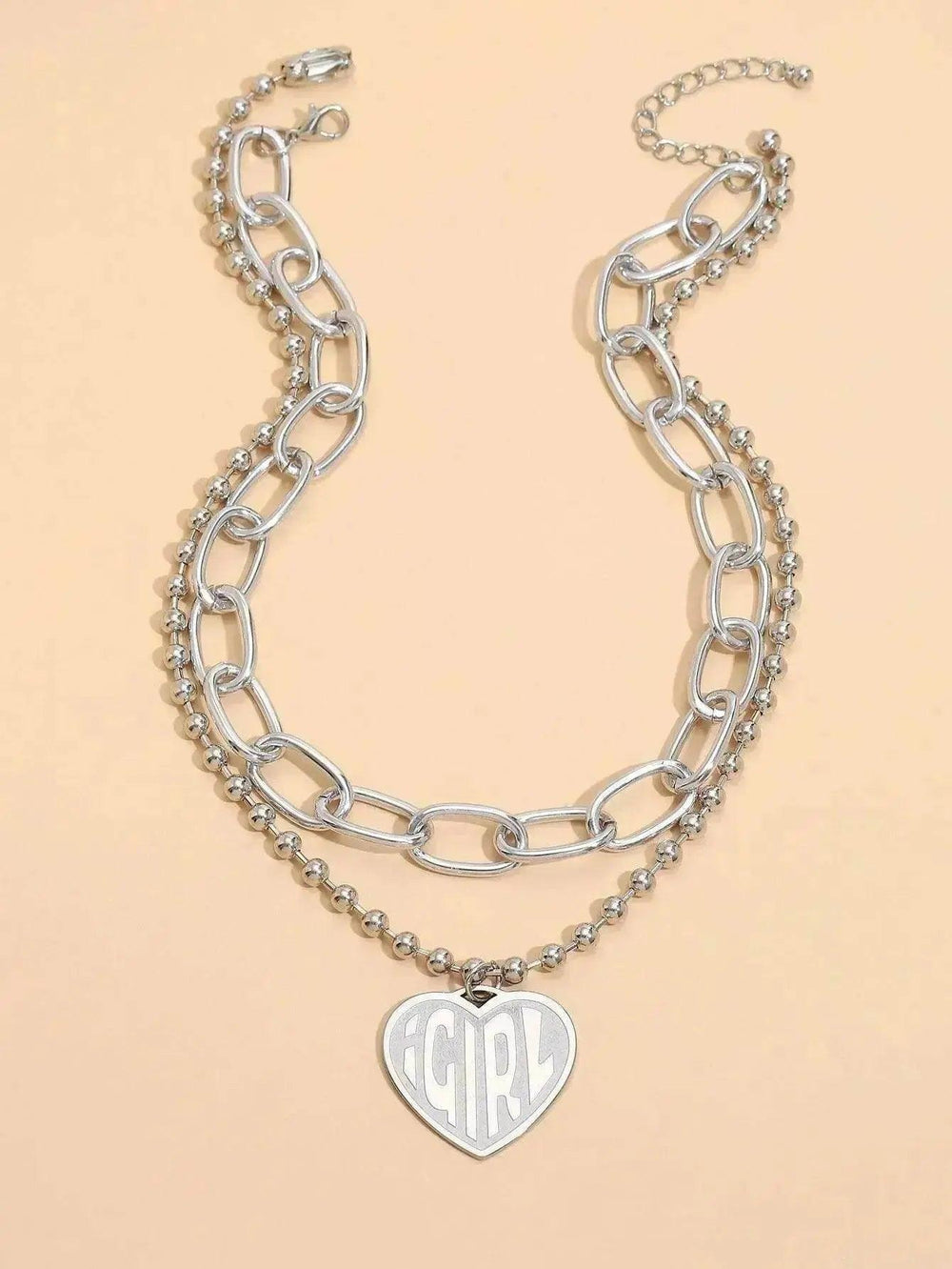 Sweet Commuter Student Necklace Pure Color Women's Jewelry - EX-STOCK Canada