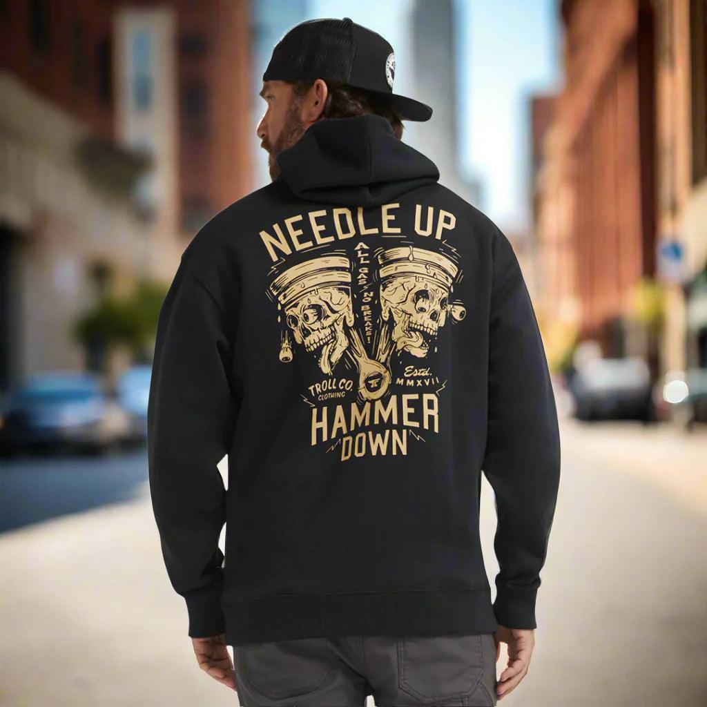 Sweat à capuche DHCM pour hommes Needle Up Hammer Down TwinsEX-STOCK Canada