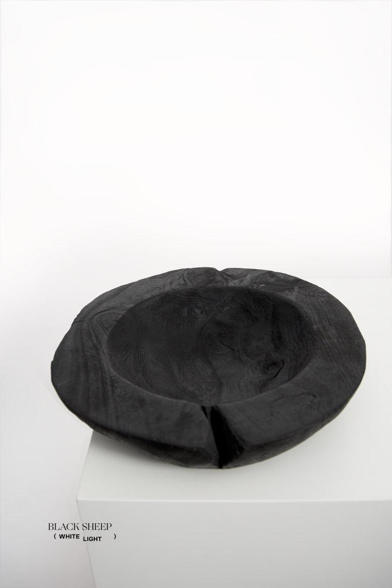 Burnt Teak Round Vessel EX-STOCK Canada