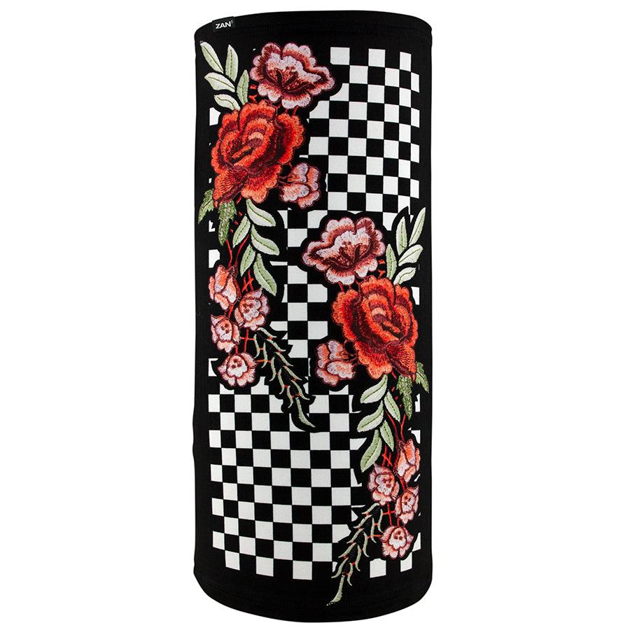 Tube Motley à carreaux floraux ZANheadgearEX-STOCK Canada
