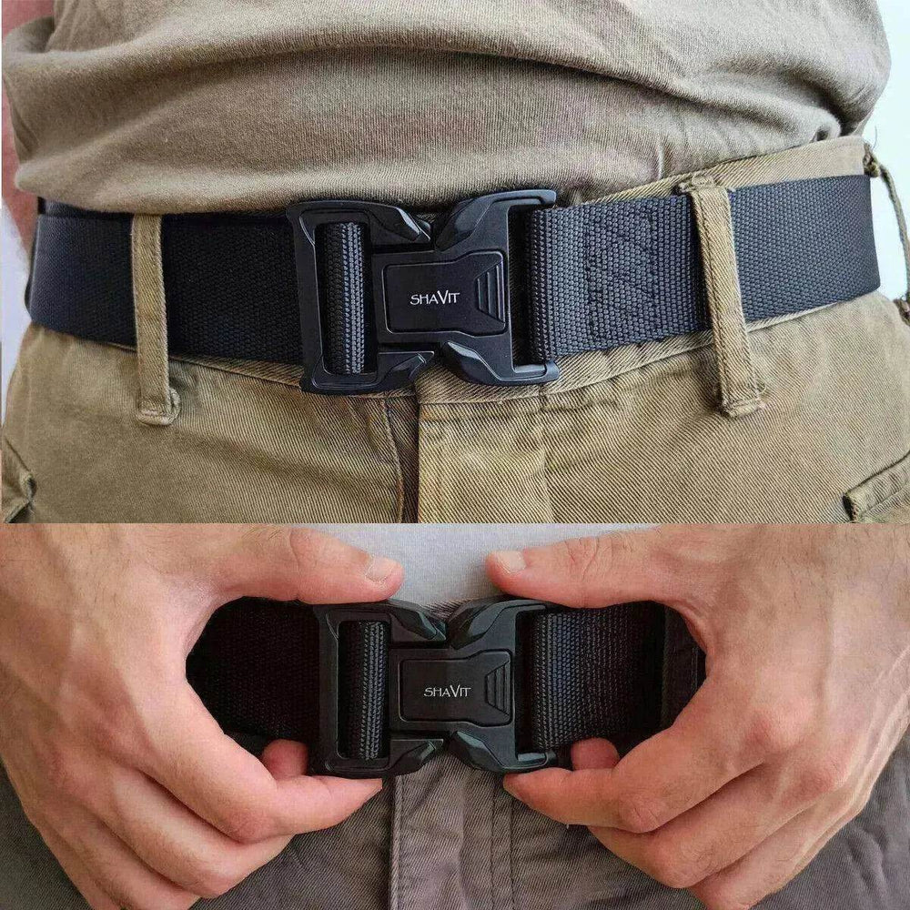Men's Tactical Military Belt – Nylon Rigger Work Belt - EX-STOCK Canada