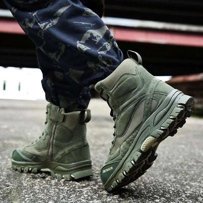 Tactical Military Combat Boots Men's Leather U.S. Army Hunting Riding EX-STOCK Canada