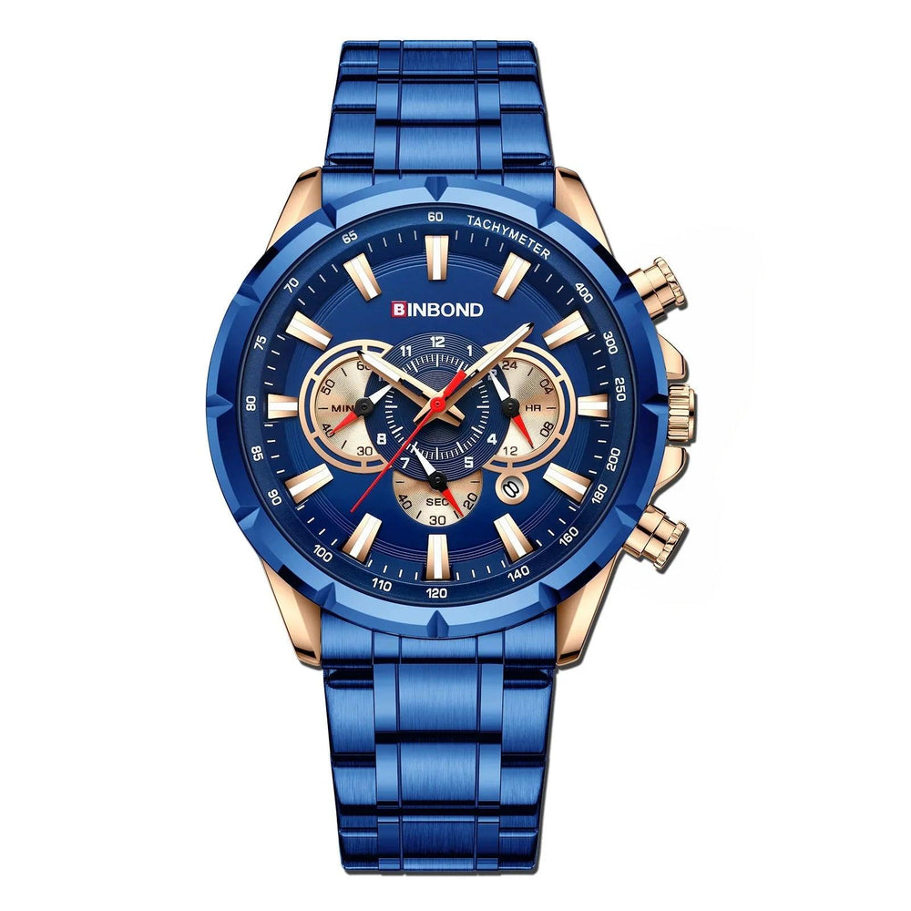 Tactical Motorcycle Waterproof Luminous Watch Timing Multi-Pointer EX-STOCK Canada