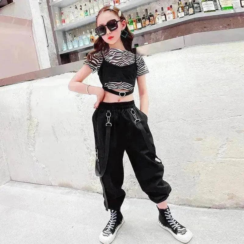 Vêtements d'été pour adolescentes Survêtement Hip-hop - EX-STOCK Canada