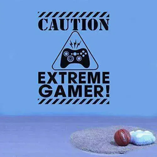 Les autocollants muraux d'avertissement pour les gamers - EX-STOCK Canada