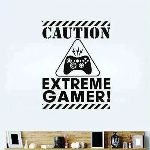 The gamer's warning wall stickers - EX-STOCK Canada