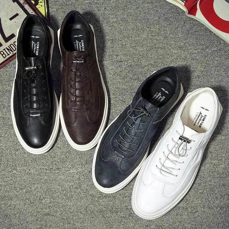 The new summer men's shoes shoes shoes all-match men casual white shoes shoes men's athletic shoes Le Fu - EX-STOCK Canada