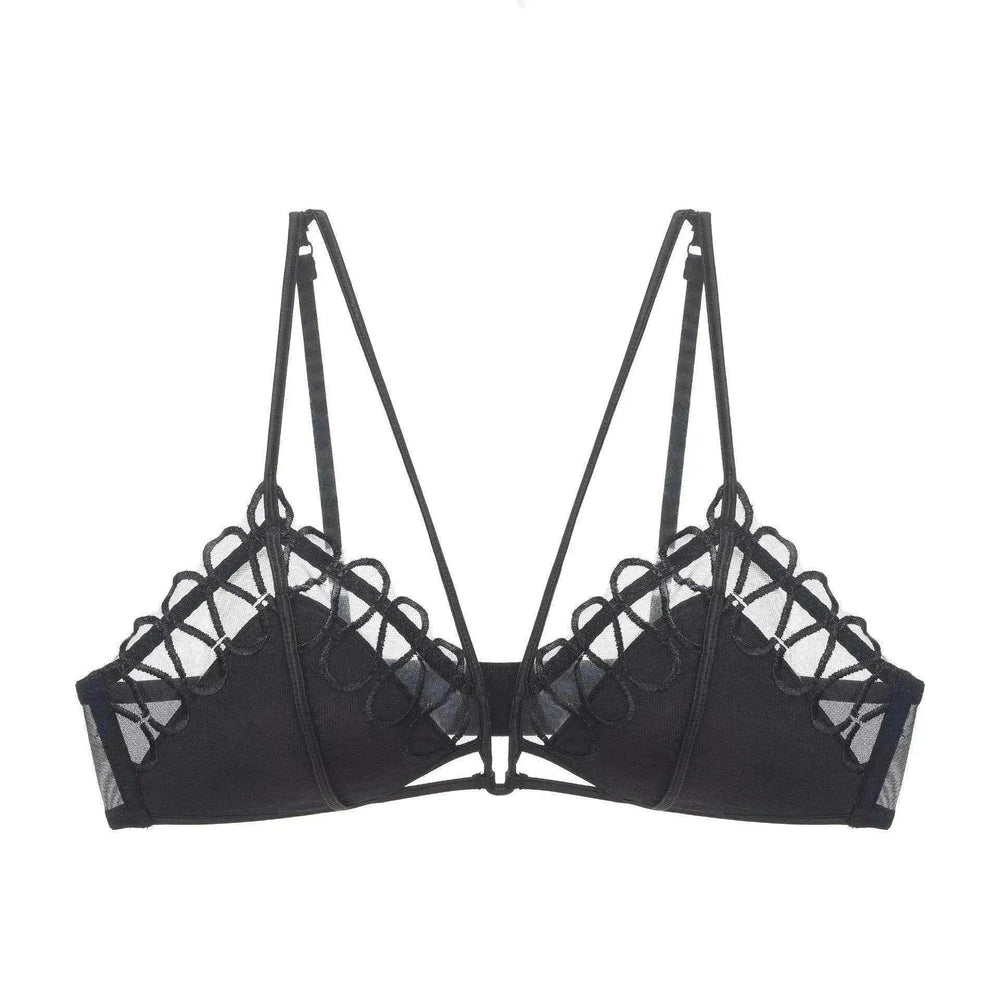 Thin Lace Comfortable Back Shaping Bra Set - EX-STOCK Canada