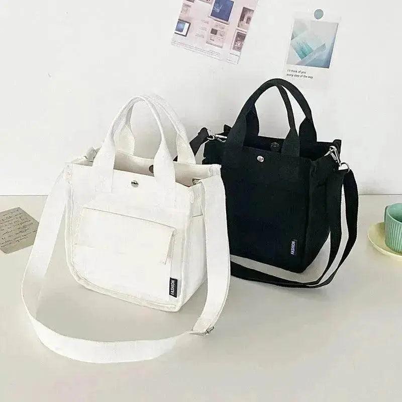 Sac bandoulière en toile tridimensionnel à multiples poches - EX-STOCK Canada