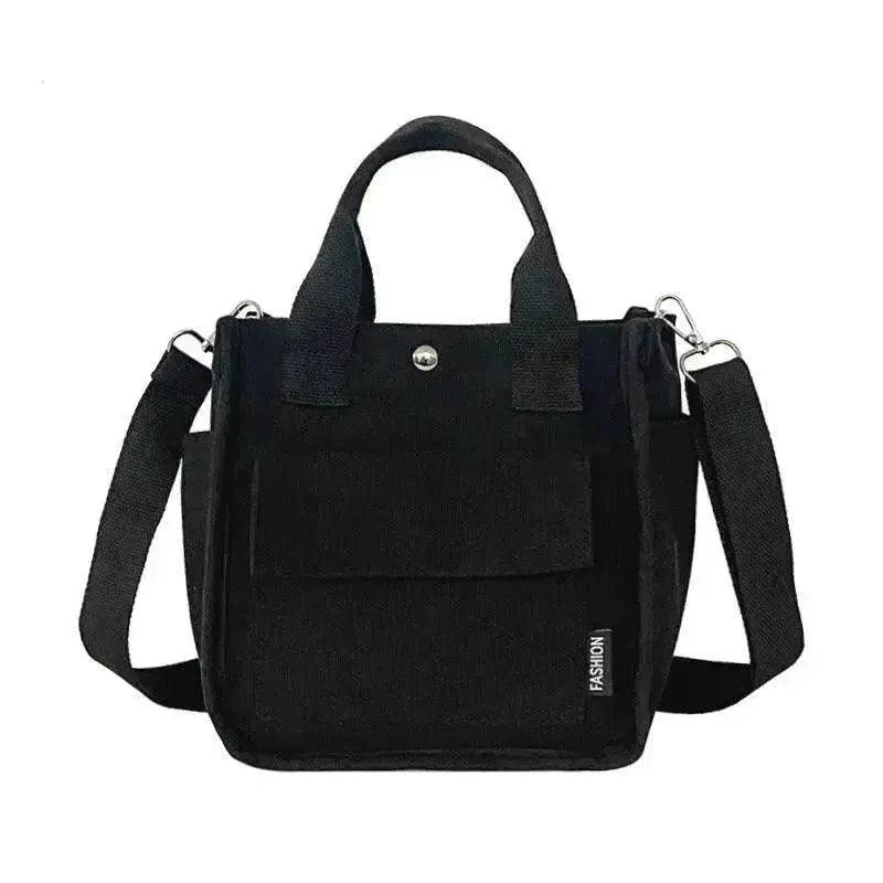 Sac bandoulière en toile tridimensionnel à multiples poches - EX-STOCK Canada