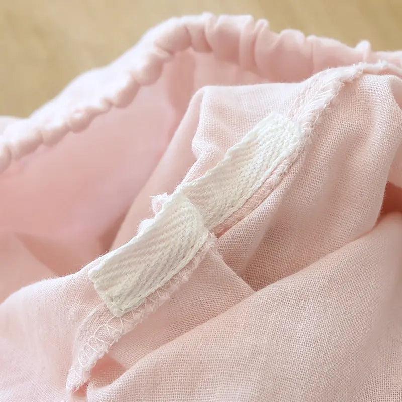 Pyjama trois pièces en gaze de coton pour femmes - EX-STOCK Canada