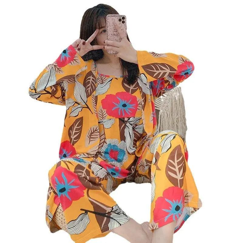 Three-piece Homewear Pajamas For Women - EX-STOCK Canada