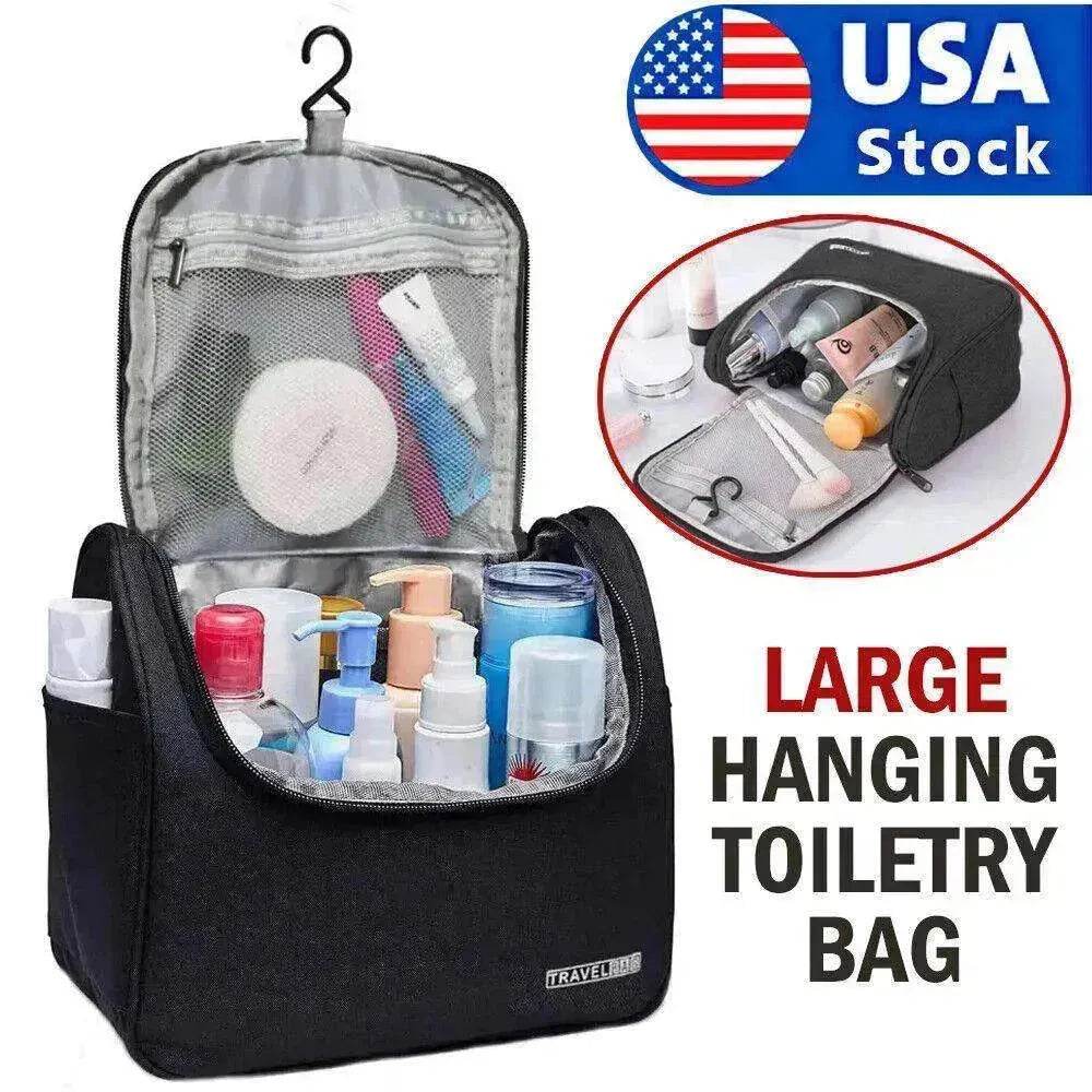 Toiletry Bag: Men Women Makeup Shave Organizer - EX-STOCK Canada