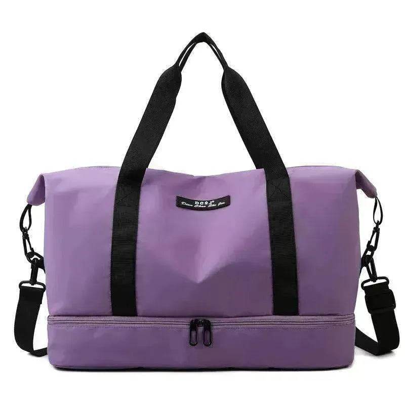 Travel Duffle Bag With Shoes Compartment Gym Waterfproof Handbag - EX-STOCK Canada