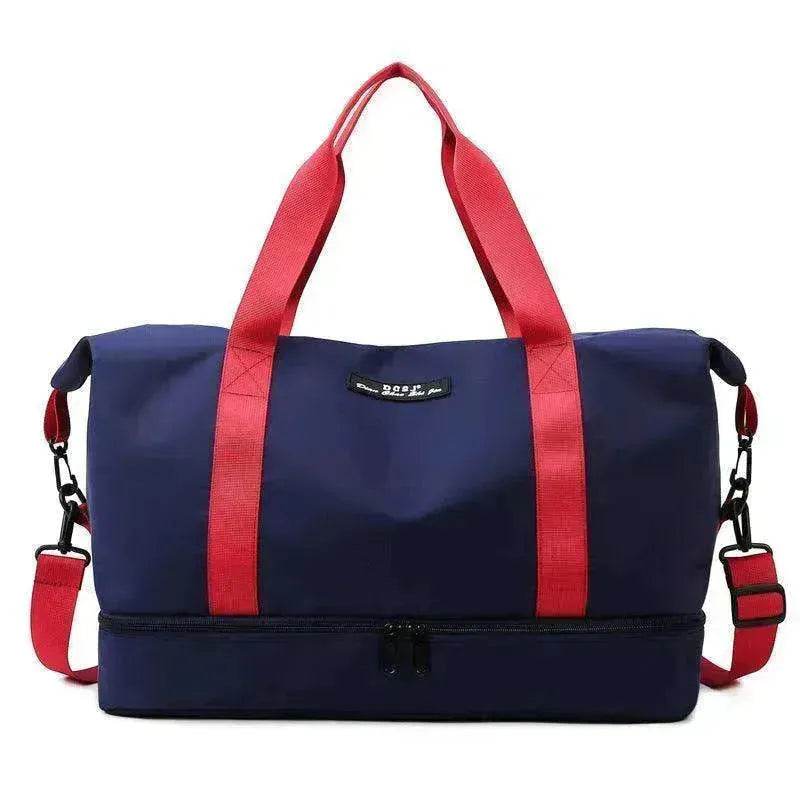 Travel Duffle Bag With Shoes Compartment Gym Waterfproof Handbag - EX-STOCK Canada