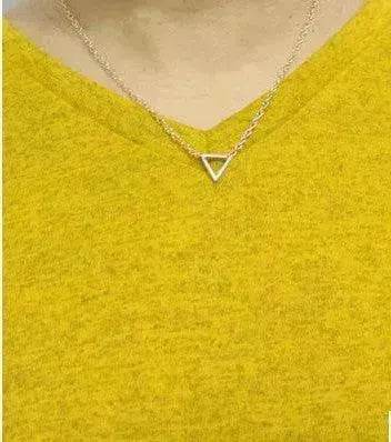 Triangle necklace - EX-STOCK Canada