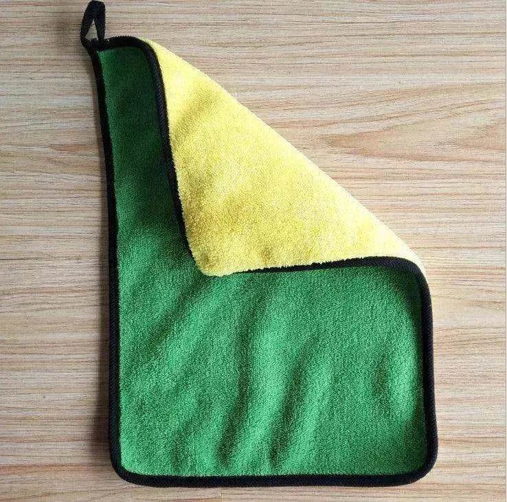 Two-color Couble-sided Car Dual-use Cleaning Car Wash Towel - EX-STOCK Canada