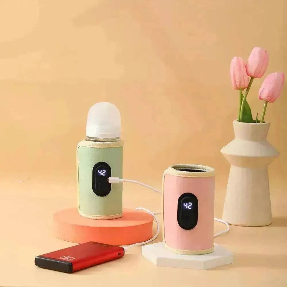 Housse d'isolation pour biberon portable à contrôle de température intelligent USB - EX-STOCK Canada