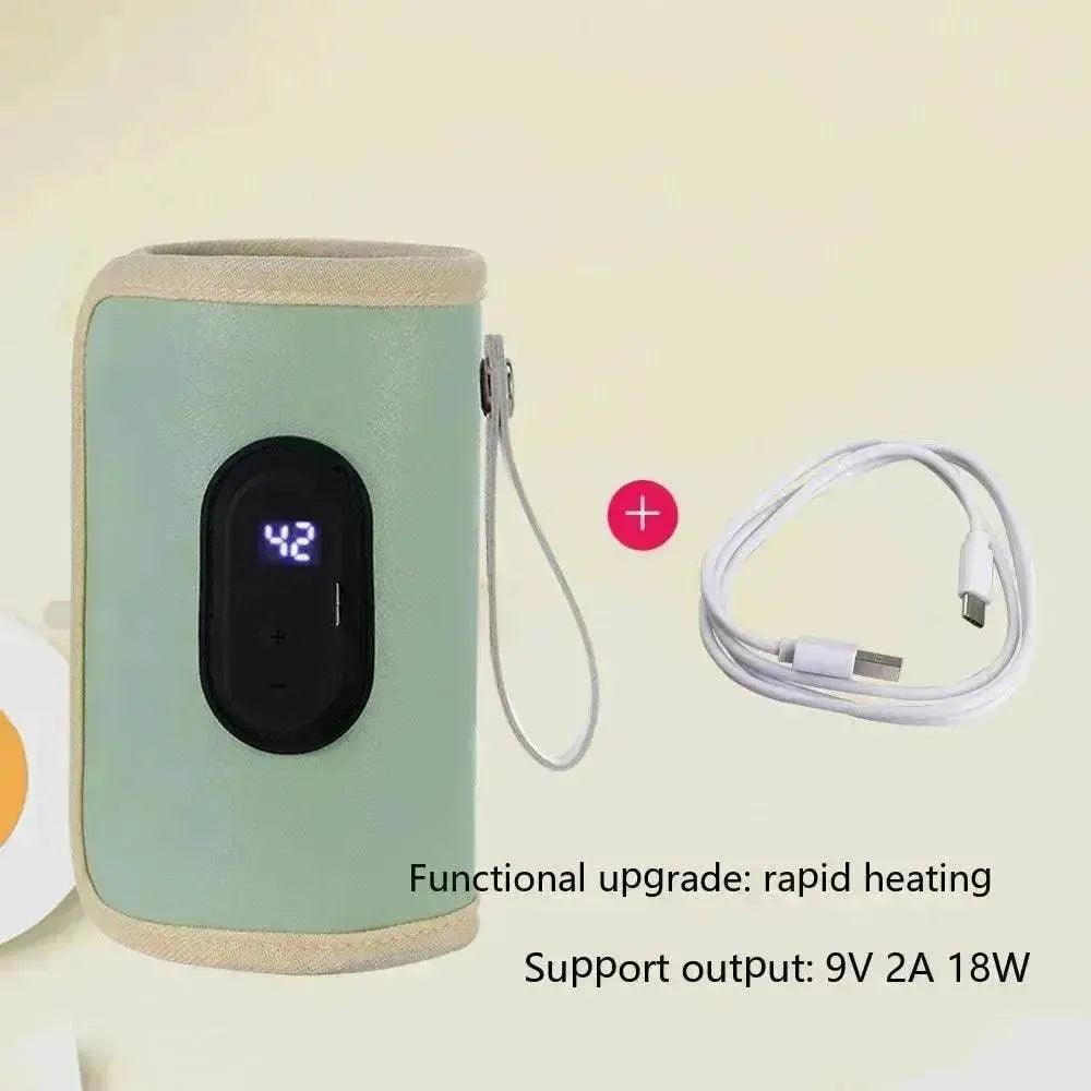 Housse d'isolation pour biberon portable à contrôle de température intelligent USB - EX-STOCK Canada