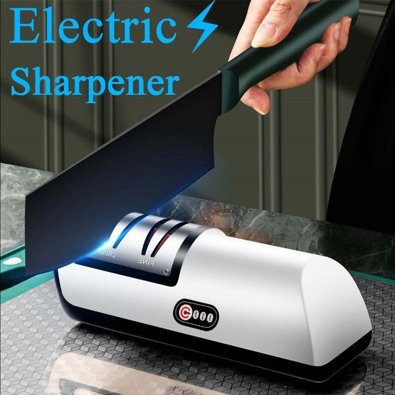USB Rechargeable Electric Knife Sharpener Automatic Adjustable Kitchen Tool For Fast Sharpening Knives Scissors And Grinders Gadgets EX-STOCK Canada