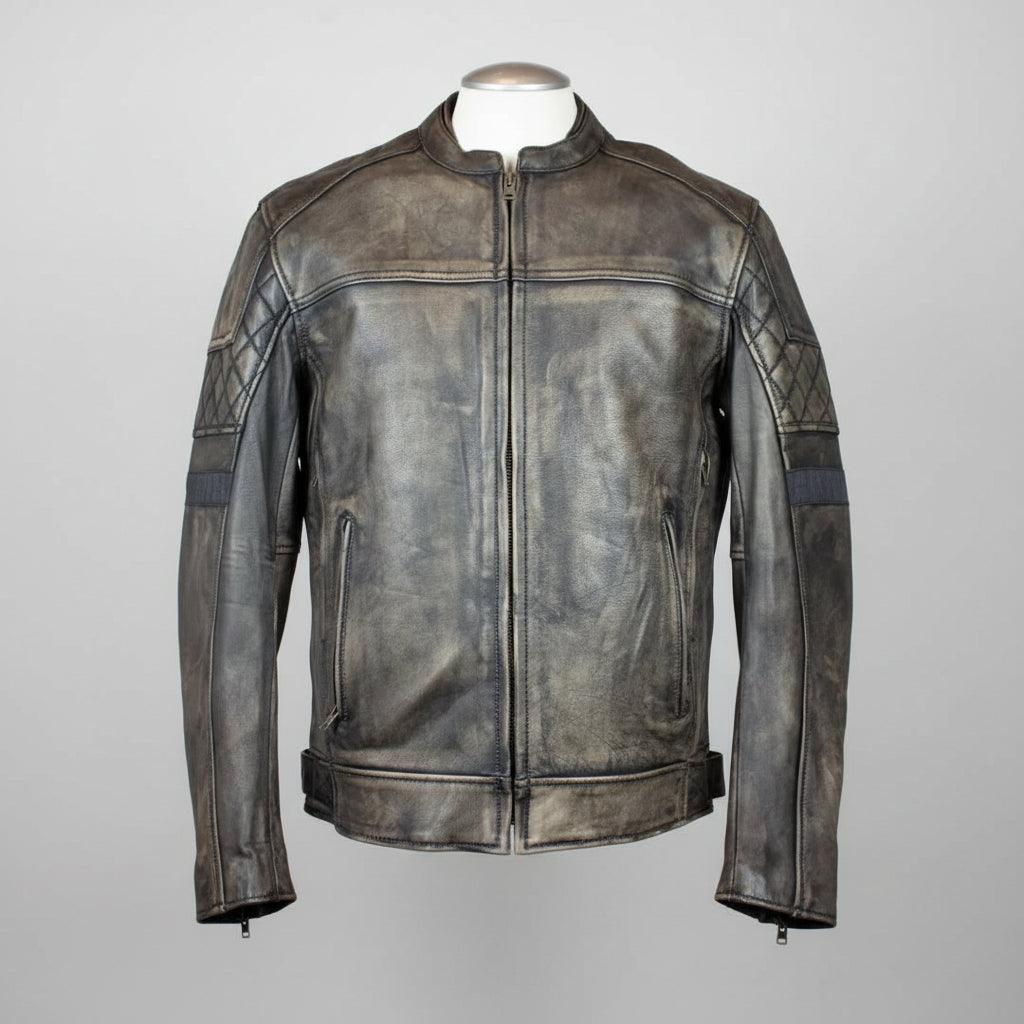 Veste Moto Homme à Rayures Réfléchissantes Unik International
