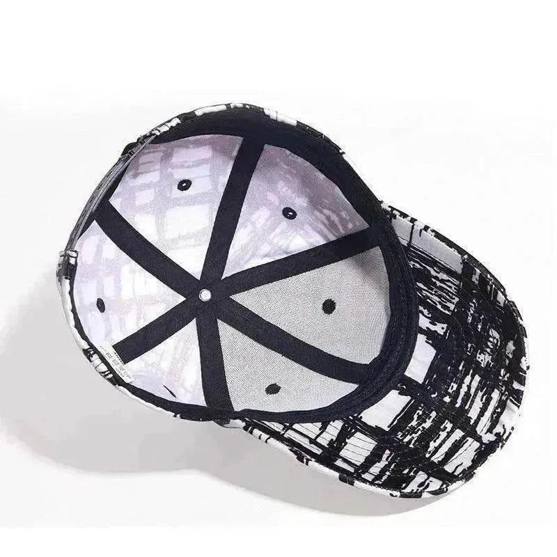 Unisex Black And White Mesh Sun Visor Hot Style Caps - EX-STOCK Canada