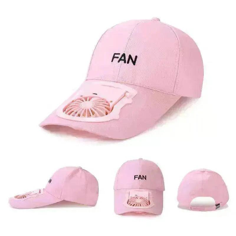 Unisex Charging Cooling Fan Protection Outdoor Sun Hat - EX-STOCK Canada