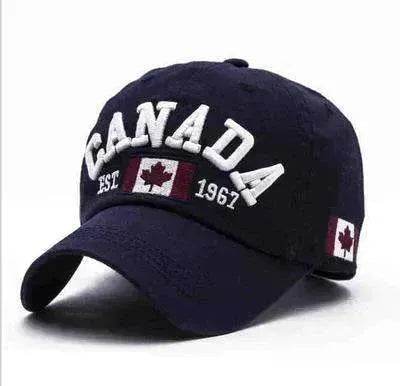 Unisex Embroidery Duck Tongue Canada Hat - EX-STOCK Canada