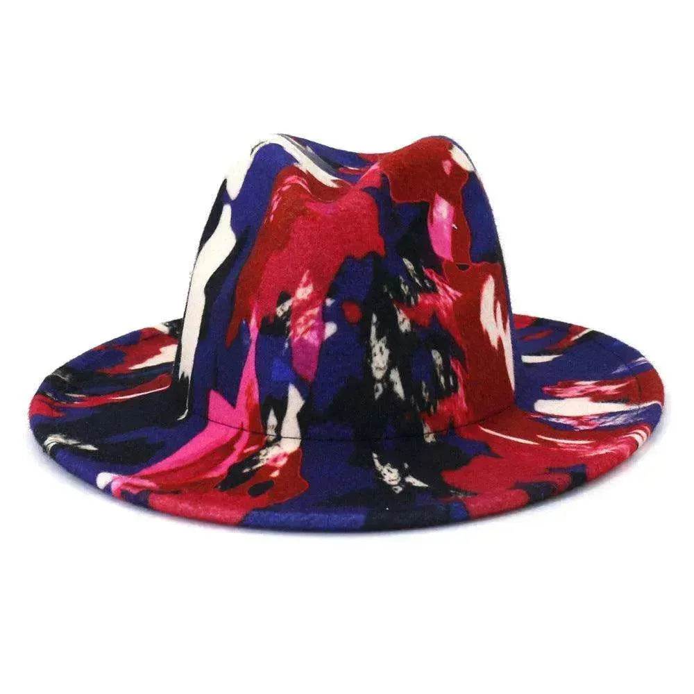 Unisex Graffiti Big Brim Korean Style Fashion Hat - EX-STOCK Canada
