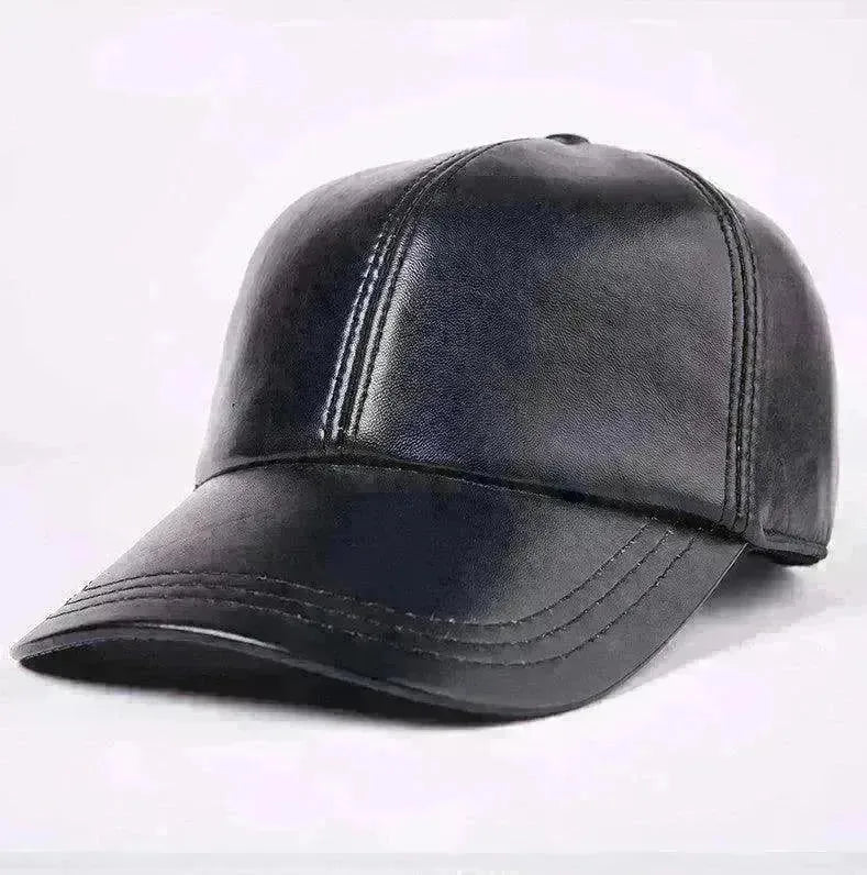 Unisex Leather Sheepskin Thickened Warm Hat - EX-STOCK CANADA