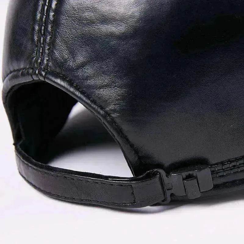 Unisex Leather Sheepskin Thickened Warm Hat - EX-STOCK Canada