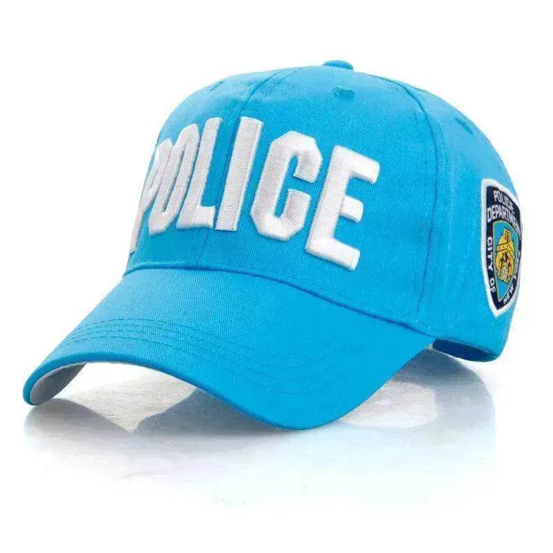 Unisex Spring And Summer Adjustable Letters Police Cap - EX-STOCK Canada