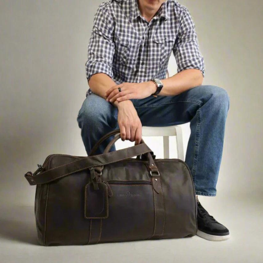 Greenwood Leather Weekend Travel Bag EX-STOCK Canada