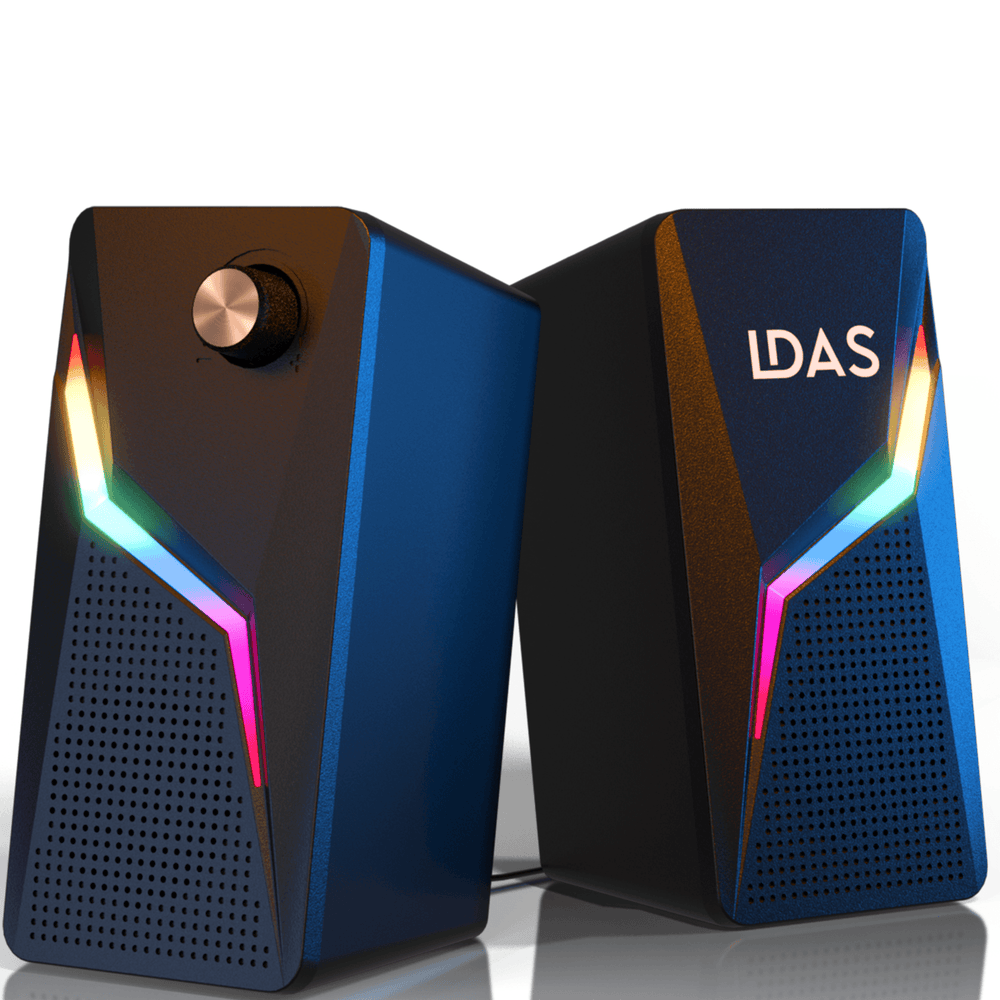 LDAS Computer Speakers for Desktop Monitor, USB/USB-C Powered PC Speakers EX-STOCK Canada