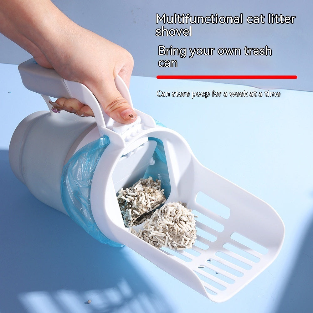 Upgrade Widen Cat Litter Shovel Scoop With Refill Bags Large Cat Litter Box Self Cleaning Cat Waste Bin System Pet Supplies Pet Products EX-STOCK Canada