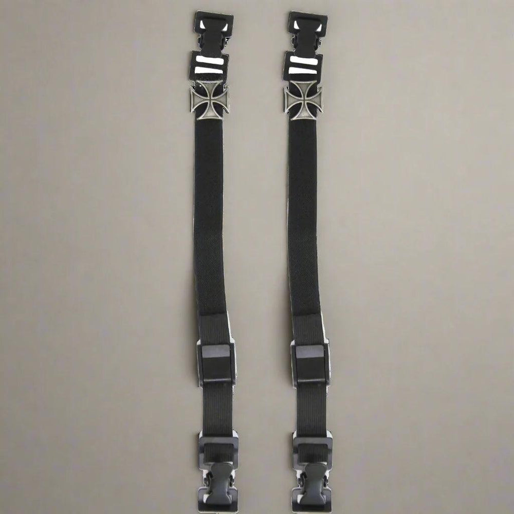 Pantalon de moto Iron Cross avec sangles de fixationEX-STOCK Canada