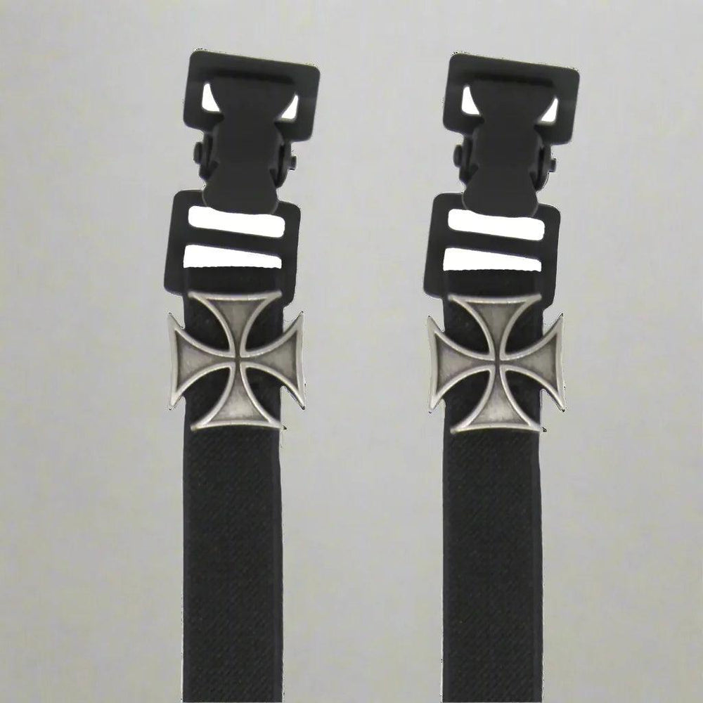 Pantalon de moto Iron Cross avec sangles de fixationEX-STOCK Canada