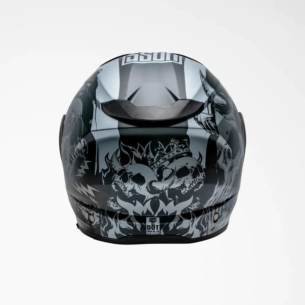 VOSS 580 Conquest Modular Two Tone El Diablo Helmet EX-STOCK Canada