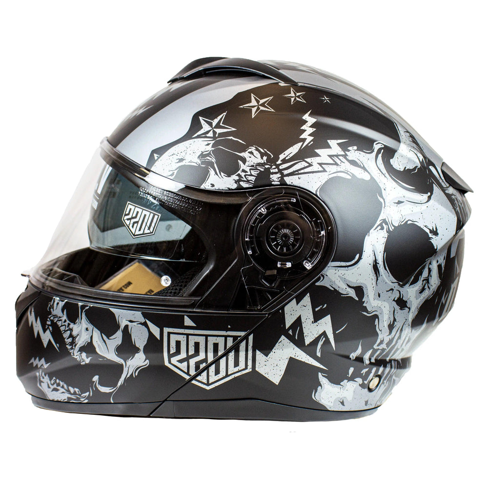 VOSS 580 Conquest Modular Two Tone El Diablo Helmet EX-STOCK Canada